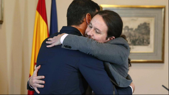 Aquel efusivo pero frágil abrazo