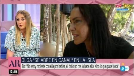 Rocío Flores apoya a Olga Moreno