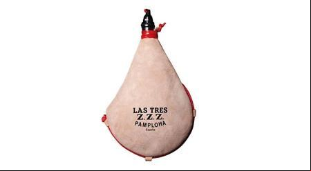 Bota de vino clásica con interior de Pez Las Tres Z.Z.Z. (1,5 litros)
