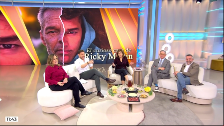 Ana Rosa Quintana alucina con los nuevos retoques estéticos de Ricky Martin