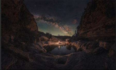 «Un Destello en la Oscuridad» – Imagen capatada en la comarca del Matarraña (Teruel)