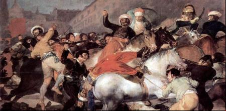 El 2 de mayor de 1808 o La carga contra los mamelucos, de Francisco de Goya