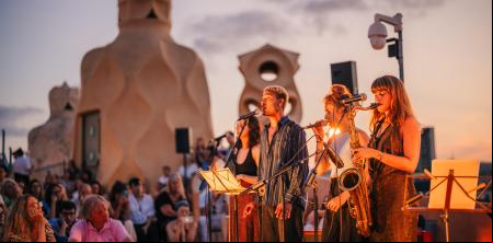 Los mejores talentos emergentes del jazz se suben a la azotea de La Pedrera