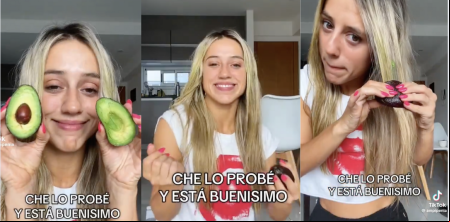 El truco viral de TikTok con un aguacate para dar efecto a tu pelo: “Me duele el alma, el corazón y el bolsillo”