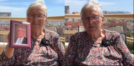 La abuela que emociona con su reflexión sobre la viudedad: “La vida continúa y ya no vuelve, la vida es tuya”