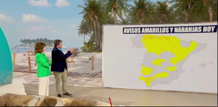 Mario Picazo alerta de los avisos amarillos y naranjas que marcarán el tiempo en España este fin de semana: “Calor nada habitual y tormentas intensas con granizo”