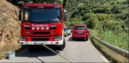 Un joven de Calella fallece en una carrera ilegal entre dos coches en la carretera de Hortsavinyà