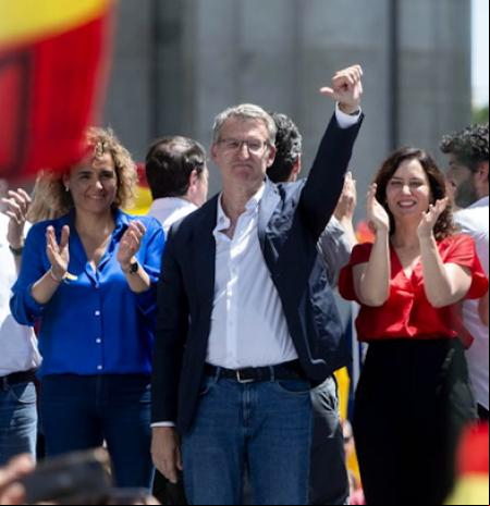 Feijóo llama a protestar contra un Gobierno que cierra filas con sus aliados