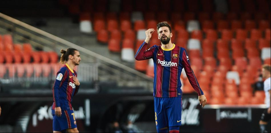 Piqué: Perder ante el Granada hizo mucho daño, pero ganar en Valencia nos da confianza