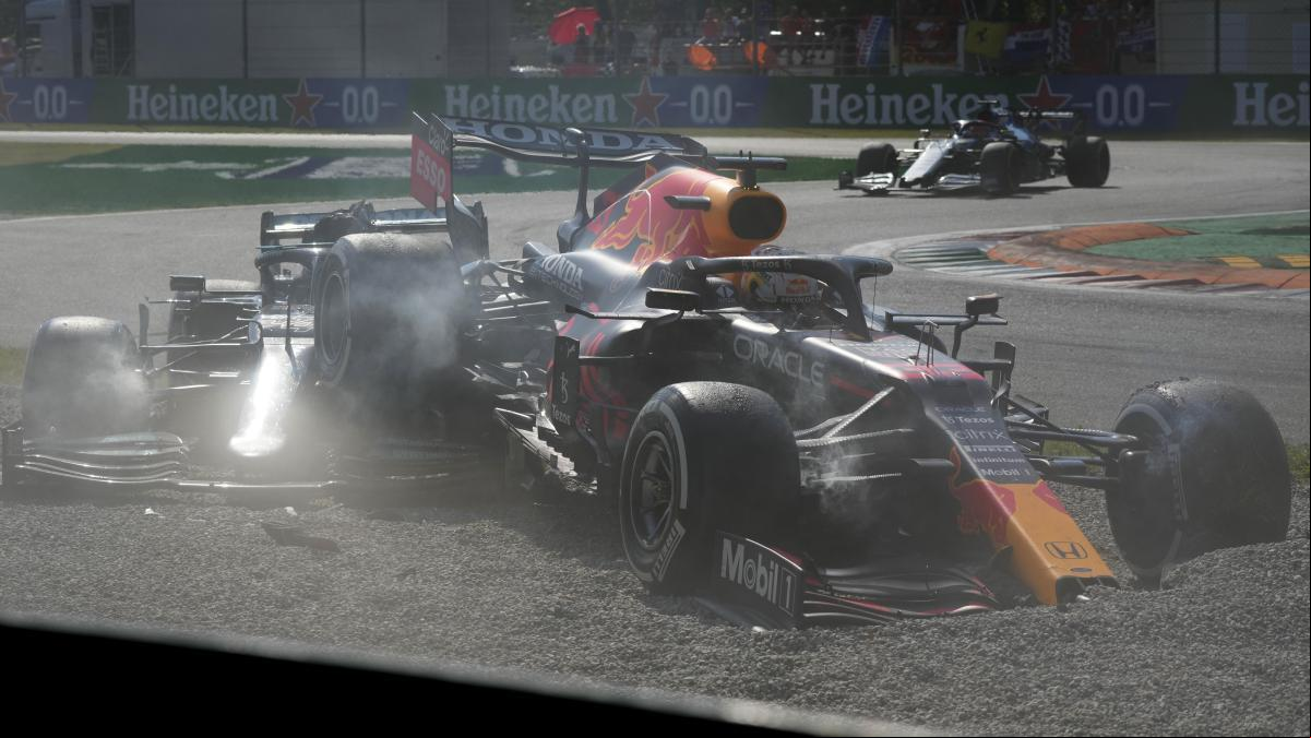Estalla la rivalidad Hamilton-Verstappen con otro accidente en Monza