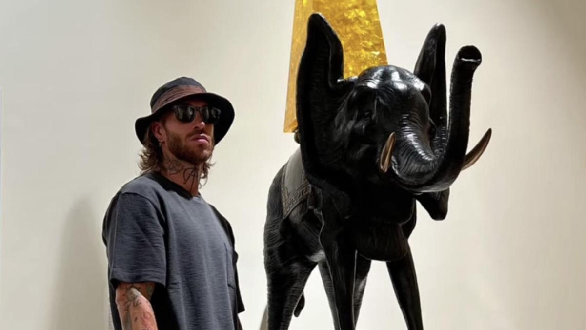 Así es el museo de arte que Sergio Ramos está creando en su casa de la mano de un experto