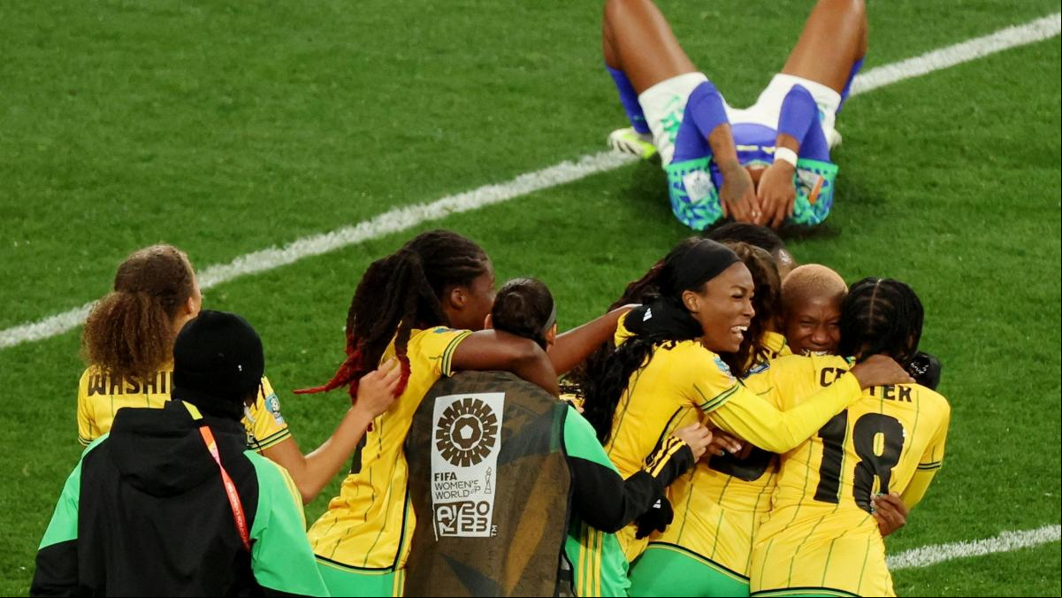 Las ‘Reggae Girlz’ amargan la despedida de Marta con Brasil
