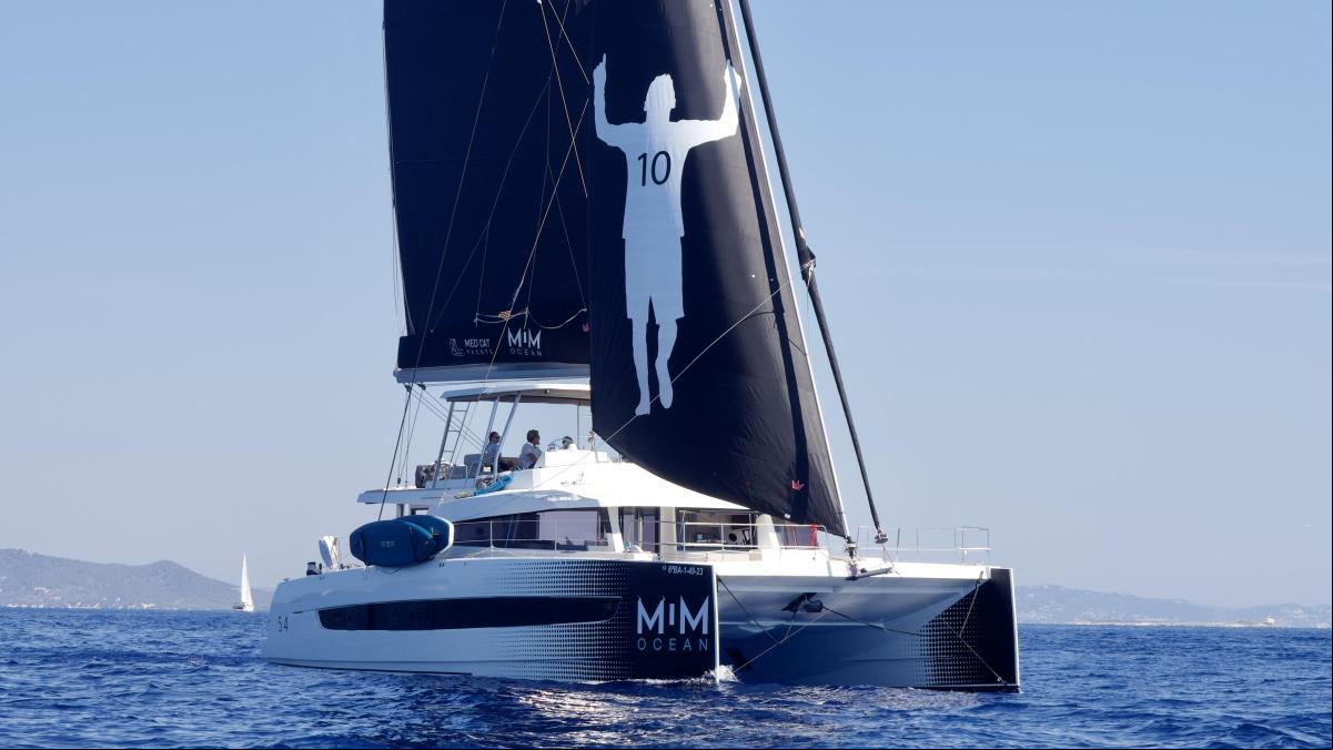 Leo Messi iza las velas: así son los catamaranes de lujo de MIM Ocean, su nueva aventura empresarial