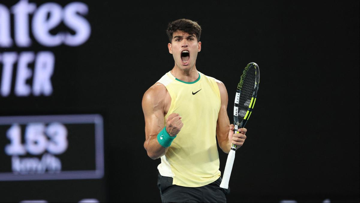 Alcaraz debuta en el Open de Australia con una victoria sobre Gasquet