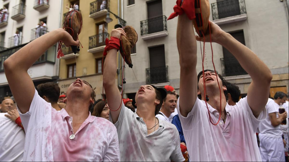 Las mejores imágenes del chupinazo