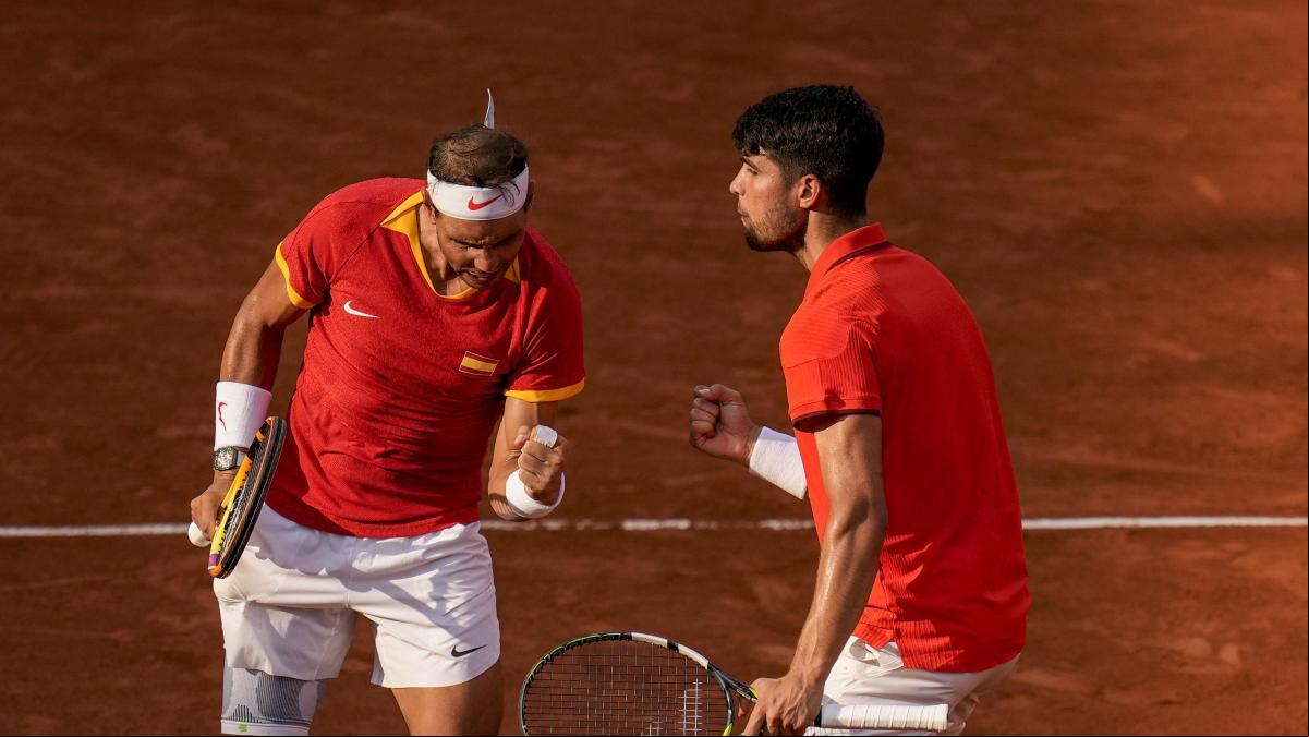 Nadal y Alcaraz contra Krajicek y Ram | Horario y dónde ver hoy los dobles de tenis de los JJ.OO. de París 2024