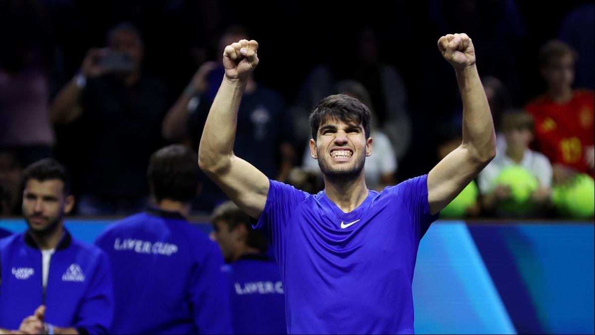 Alcaraz 6-4 6-4 Shelton | La Copa Laver 2024 de tenis, en directo