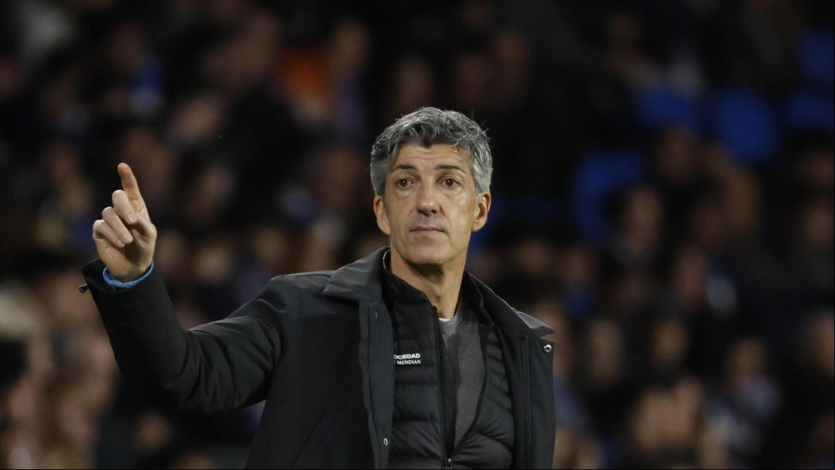 Imanol Alguacil dejará el banquillo de la Real Sociedad la próxima temporada
