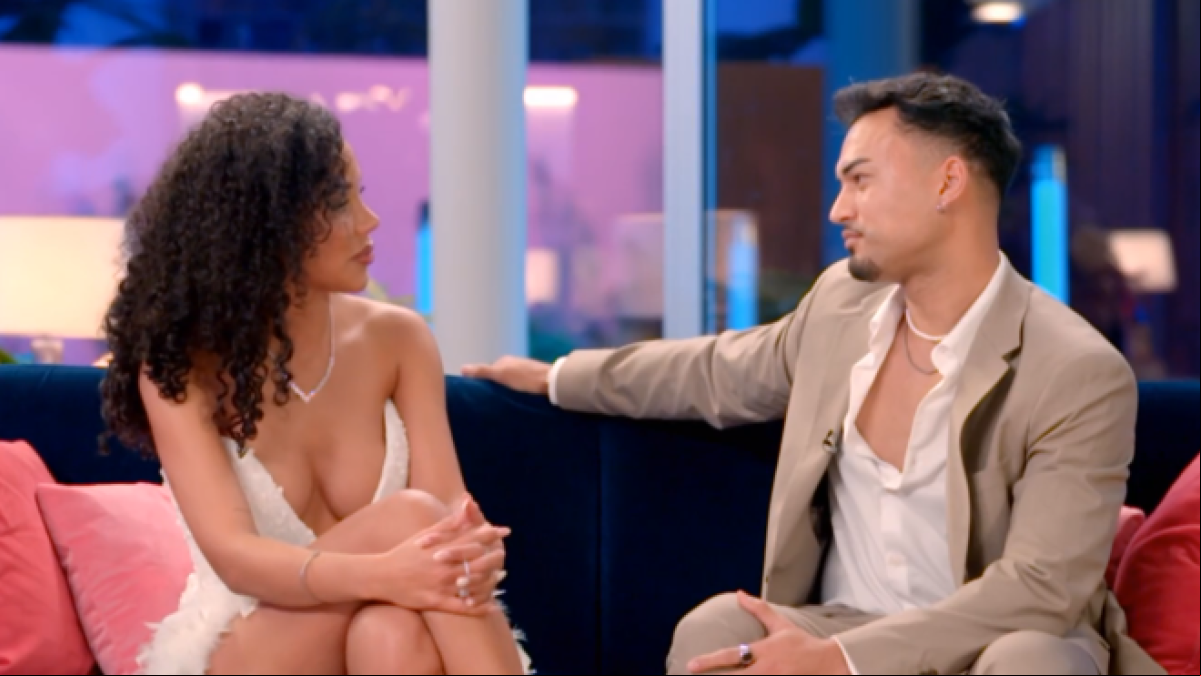 Eros y Bayan protagonizan un sorprendente reencuentro en La Isla de las Tentaciones que deja en shock a Sandra Barneda: El rencor tiene que salir