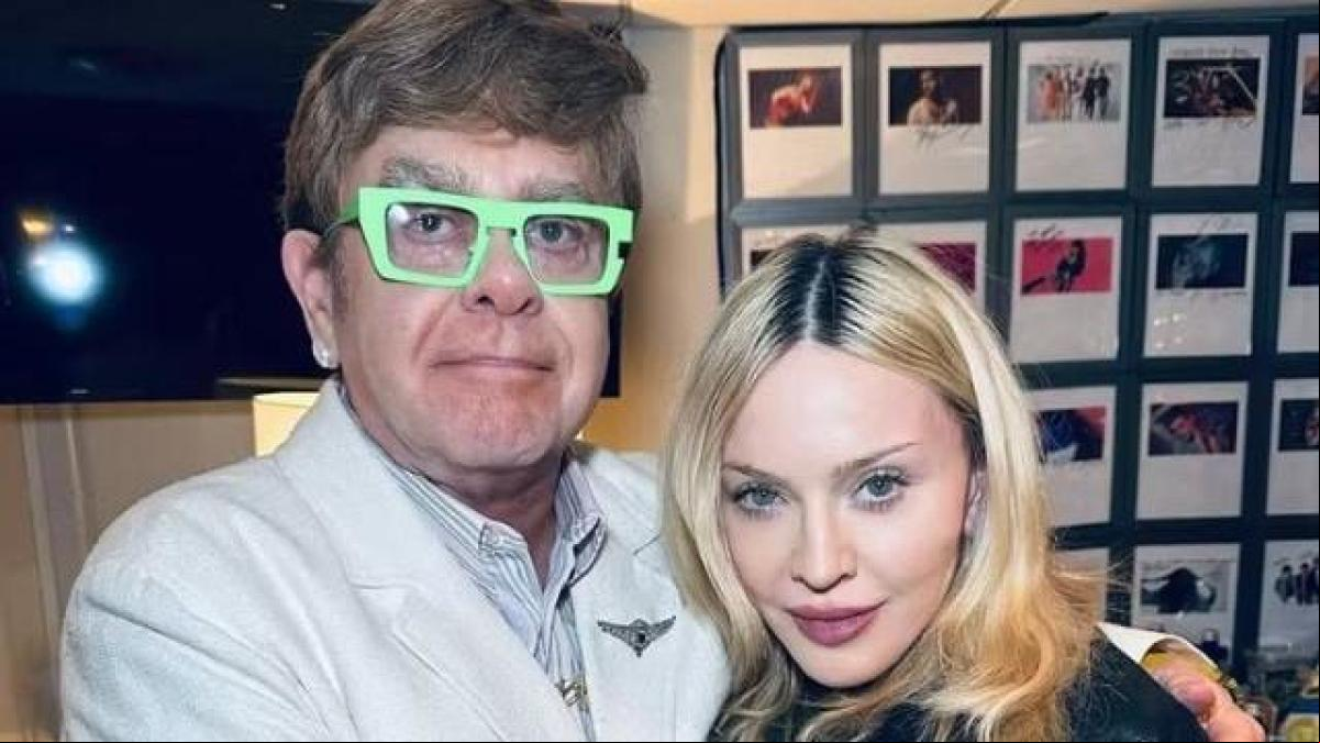 “Gracias por perdonarnos a mí y a mi bocaza”: Madonna y Elton John ponen fin a dos décadas de desencuentro