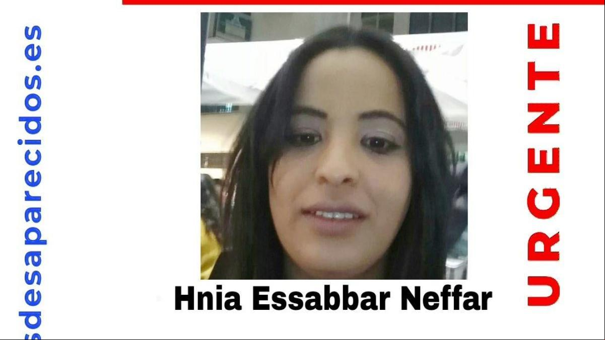 Sin pistas sobre el paradero de Hnia Essabbar Neffar, una mujer de 33 años desaparecida en Granada