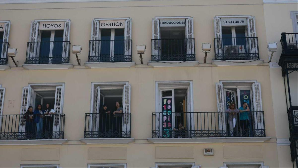 El apagón general, en imágenes