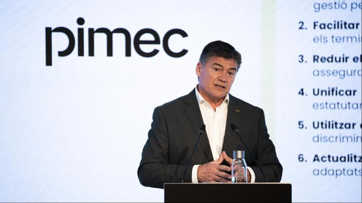 El Govern se compromete ante Pimec a revisar la fiscalidad de las pymes