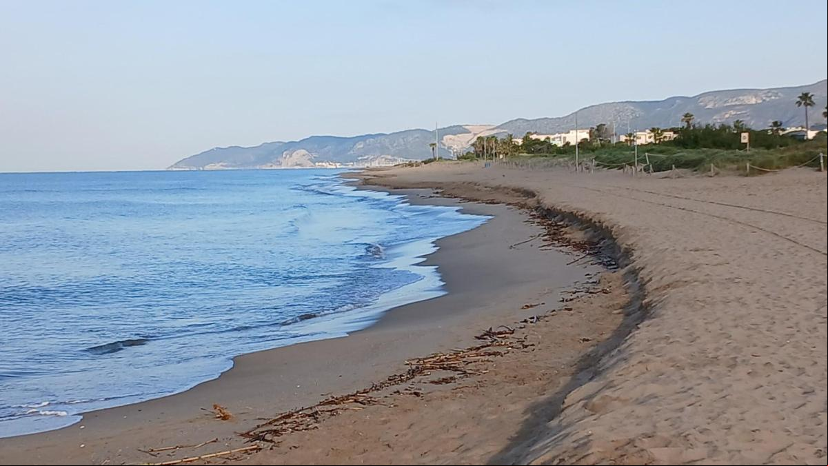La persistente pérdida de playa en Gavà