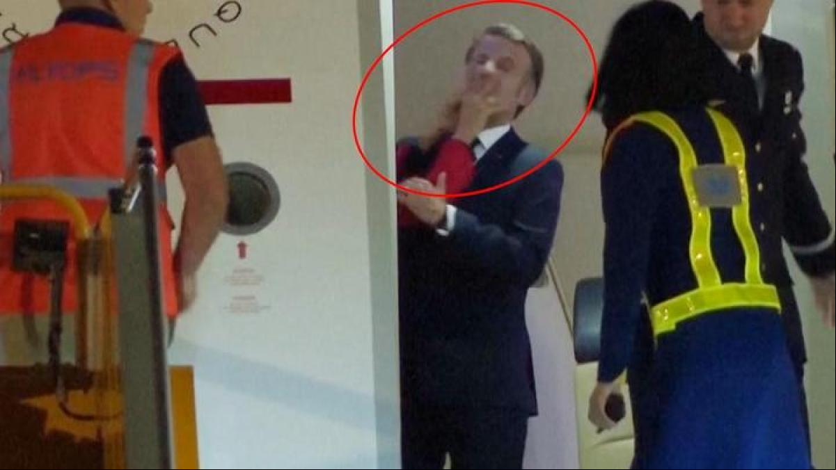 El manotazo de Brigitte Macron y el precedente viral de Melania Trump en Israel