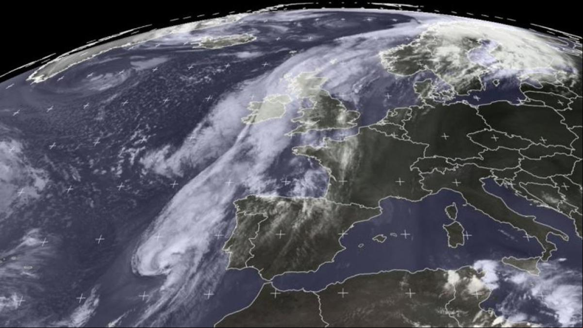 Los restos del huracán Leslie llegarán a España y dejarán fuertes tormentas en estas zonas