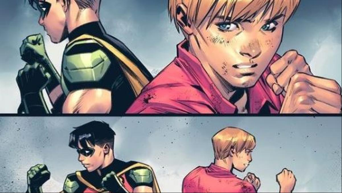 Robin sale del armario en el último cómic de Batman como personaje abiertamente bisexual