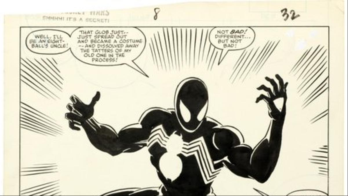 Una página de cómic de Spiderman alcanza los 2,9 millones de euros en una subasta