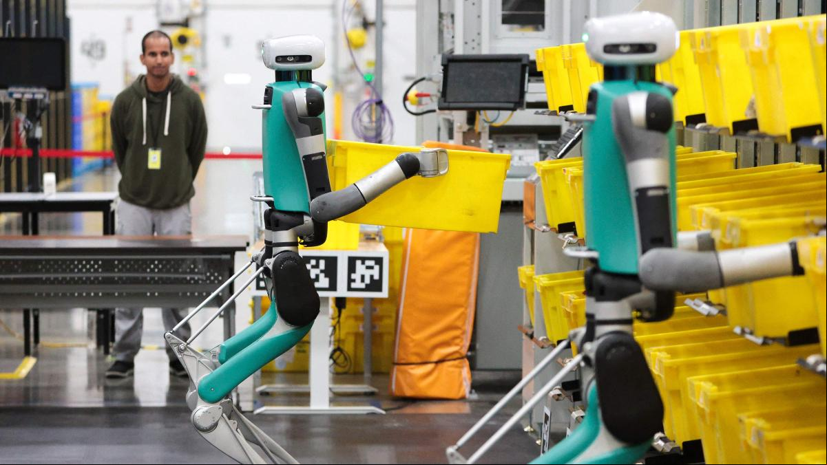Robots humanoides, IA y drones de reparto en 2024: Amazon da un paso de gigante en automatización