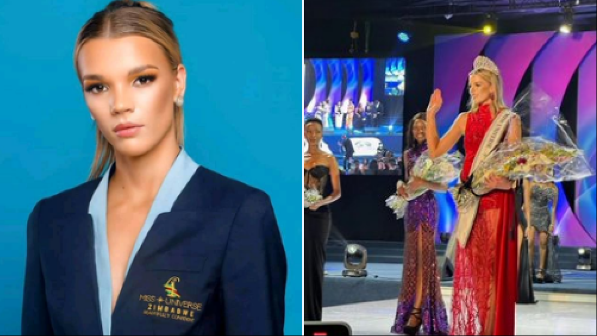 Polémica en el Miss Universo Zimbabue: coronaron a la única participante blanca