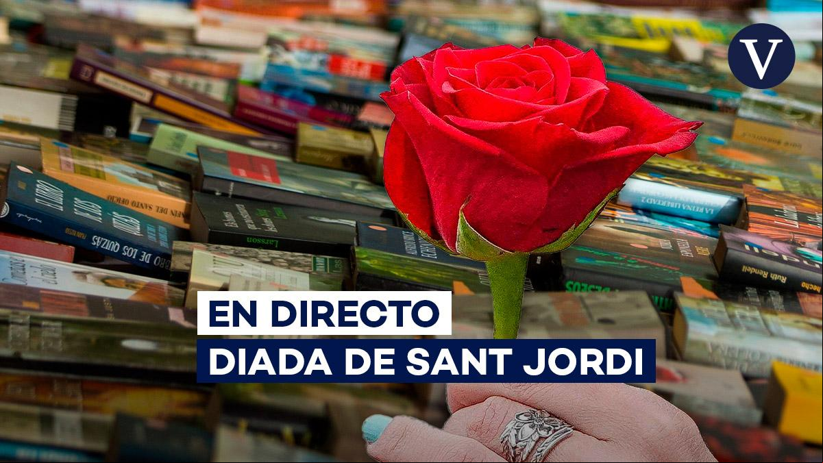 Sant Jordi 2024 en Barcelona, hoy en directo | Última hora de los libros y autores más vendidos
