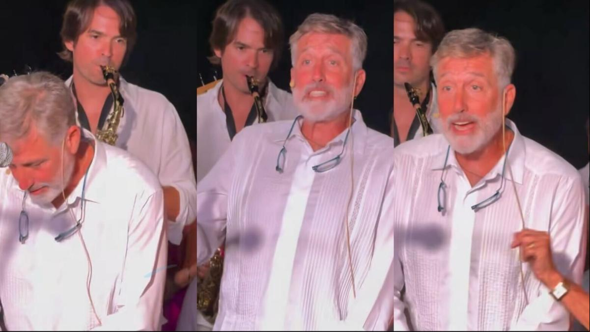 Emilio Aragón actúa en la boda de su hijo y rinde homenaje a Miliki