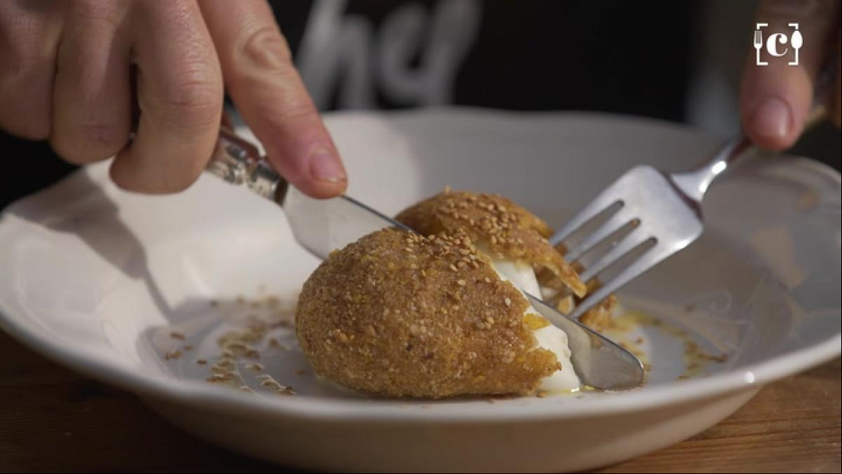 La mozzarella in carroza más bestial de Gipsy Chef