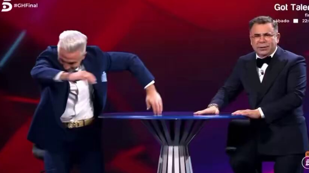 El gran susto de Jorge Javier Vázquez en la final de Gran Hermano 19: Estoy meadísimo