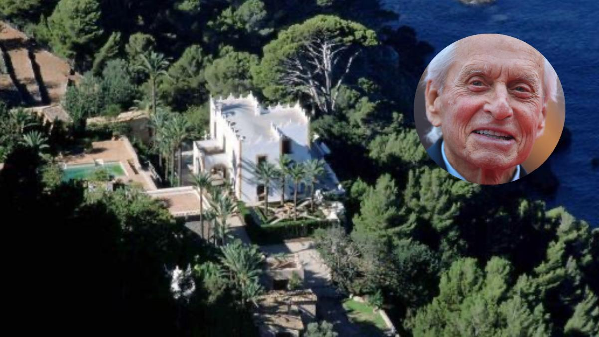 La impresionante mansión en la que vive el actor Michael Douglas en Mallorca: 28,5 millones, vistas a la sierra de Tramuntana y viñedos