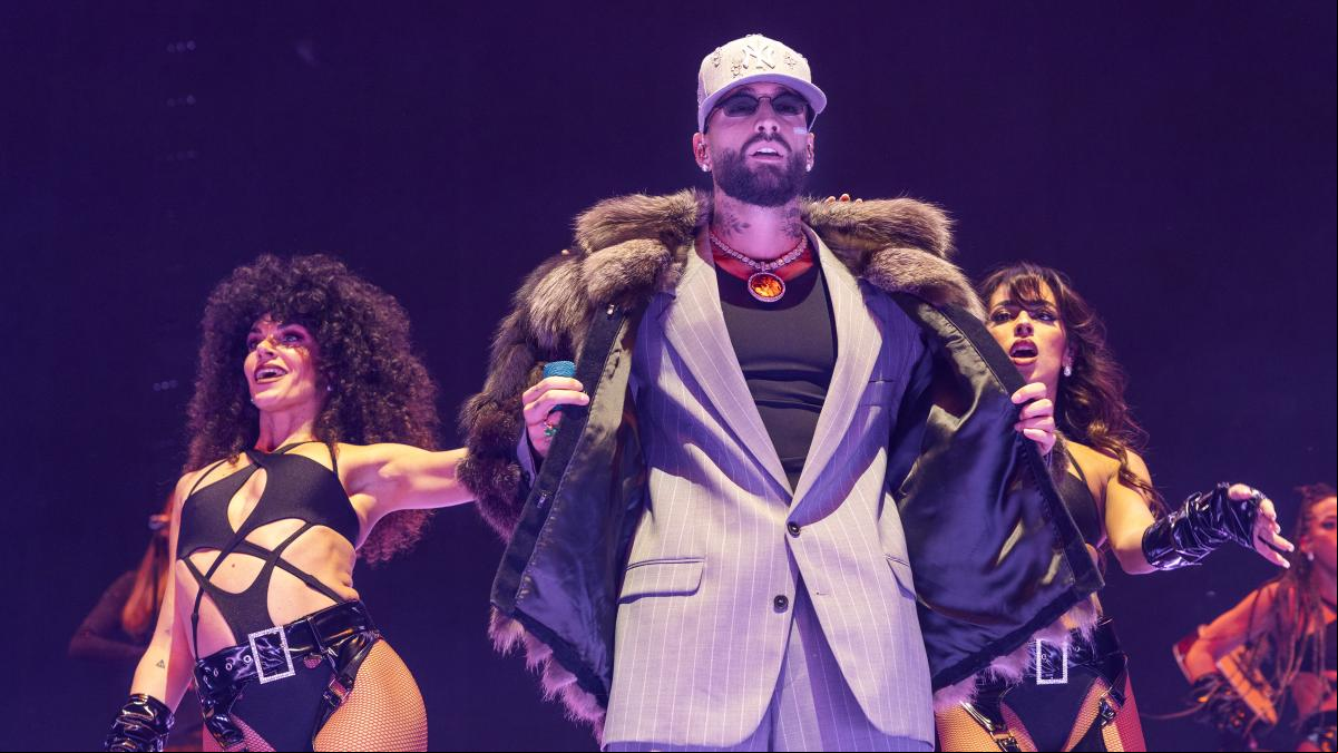 Un Maluma más atrevido que romántico inicia su gira en el Palau Sant Jordi Un Maluma más atrevido que romántico inicia su gira en el Palau Sant Jordi