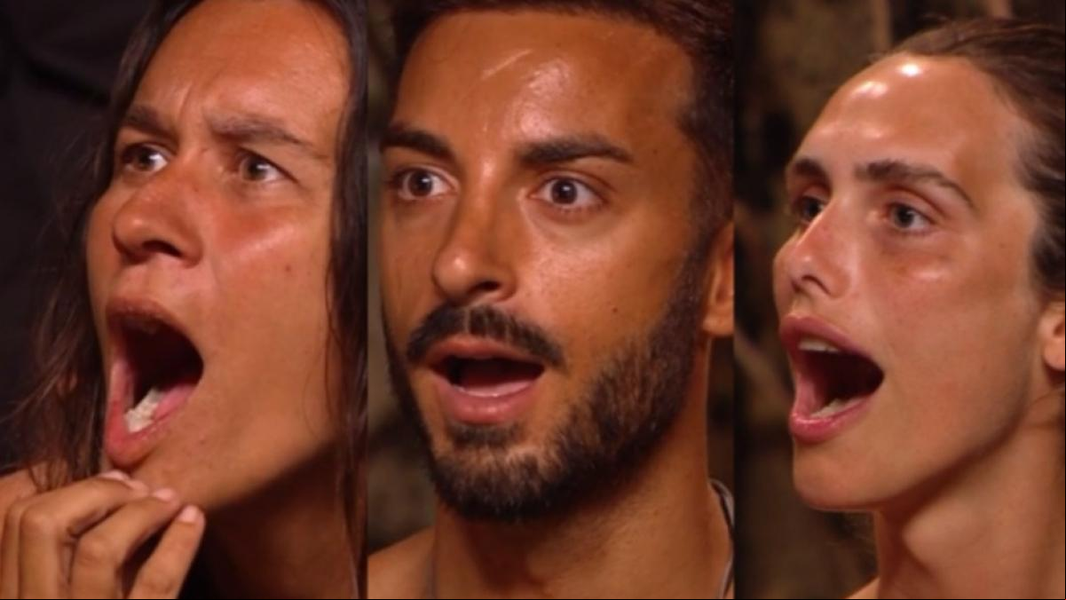Los participantes de Supervivientes, en shock con la entrada de Montoya y Anita en la palapa: Hemos venido a pasar fatigas