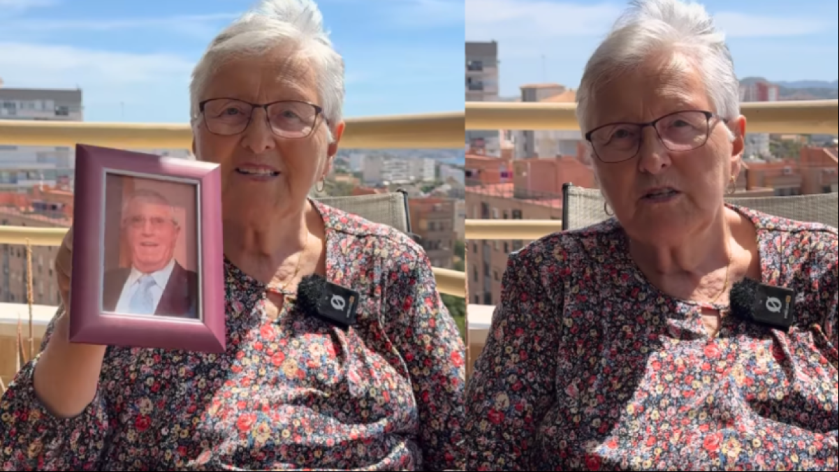La abuela que emociona con su reflexión sobre la viudedad: “La vida continúa y ya no vuelve, la vida es tuya”
