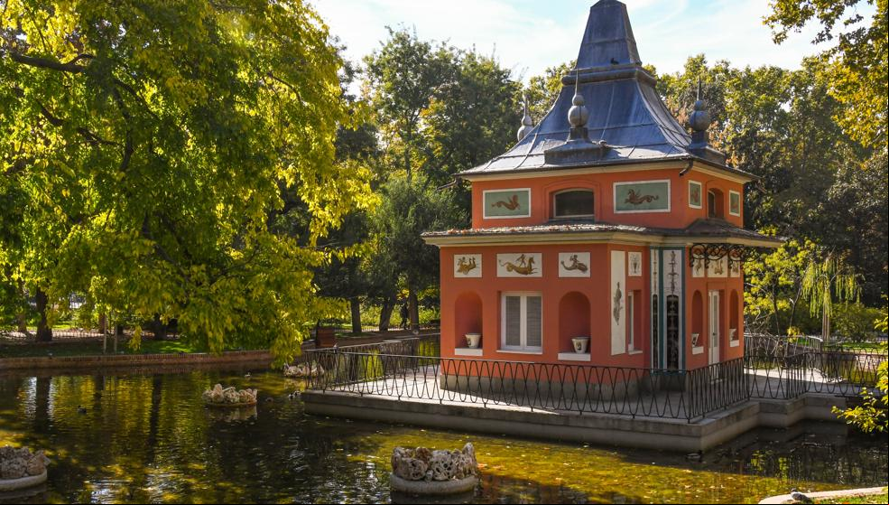Una casita de cuento en el parque del Retiro