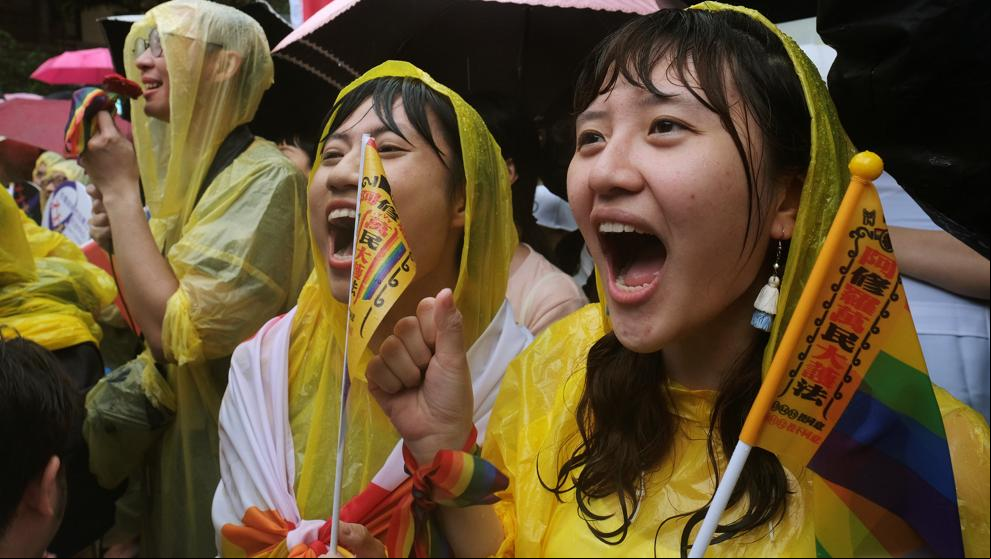 Taiwán, primer país de Asia en legalizar el matrimonio entre personas del mismo sexo