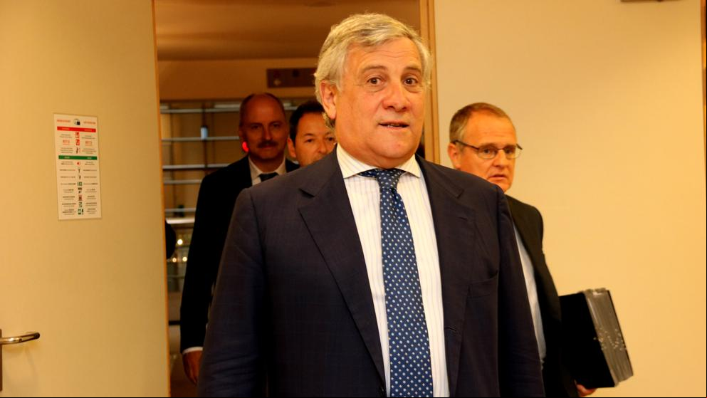 Los titubeos de Tajani sobre el “problema de España” con la lista de eurodiputados