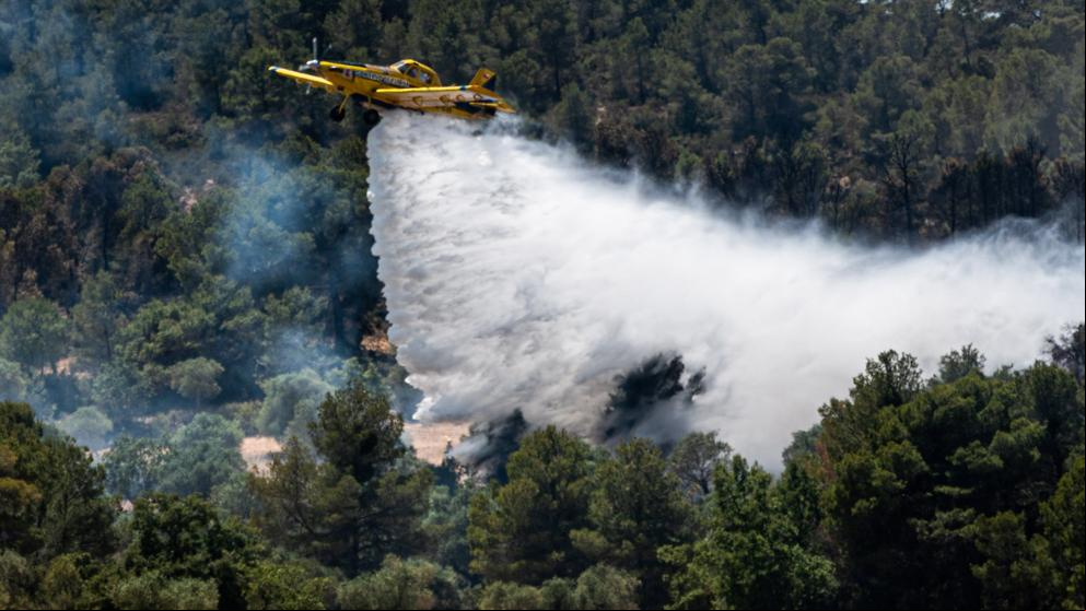 El incendio de la Ribera d’Ebre, perimetrado y en fase de estabilización