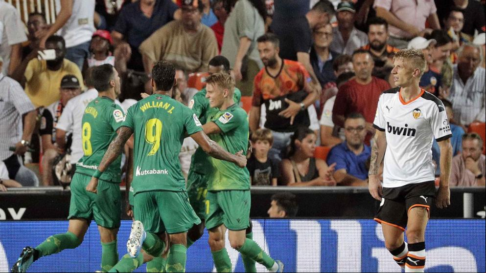 La Real Sociedad saca un punto de Mestalla en el minuto 101