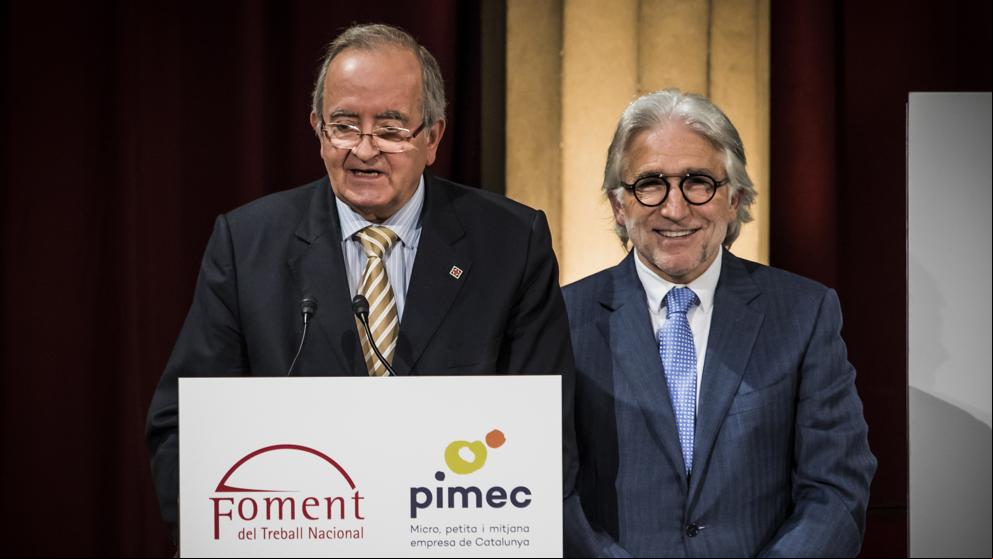 Sánchez se reunirá en Barcelona con las patronales de Foment del Treball y Pimec