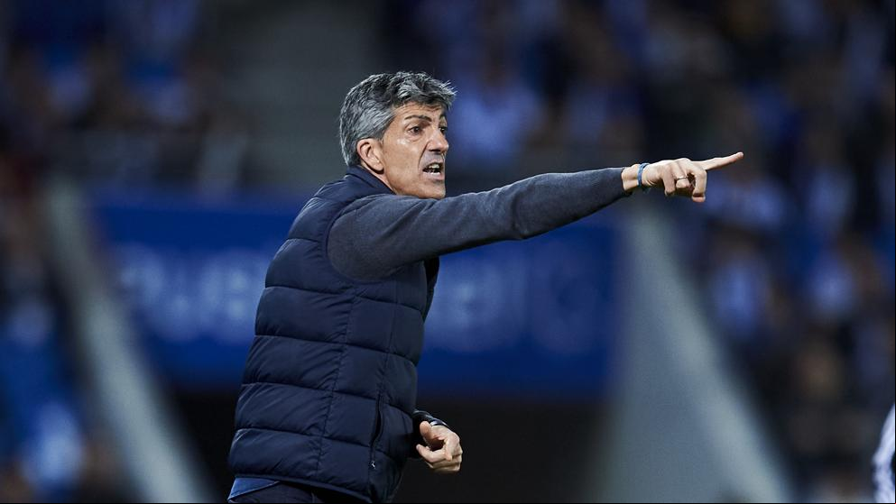 Imanol, optimista tras la victoria en semifinales de Copa del Rey ante el Mirandés